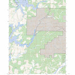 US Forest Service - Topo Fivemile Creek, OR FSTopo Legacy digital map