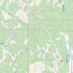 US Forest Service - Topo Fivemile Creek, OR FSTopo Legacy digital map
