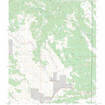 US Forest Service - Topo Fivemile Ridge, UT FSTopo Legacy digital map