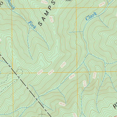 US Forest Service - Topo Flag Pond, TN - NC FSTopo Legacy digital map