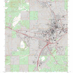 US Forest Service - Topo Flagstaff West, AZ FSTopo Legacy digital map