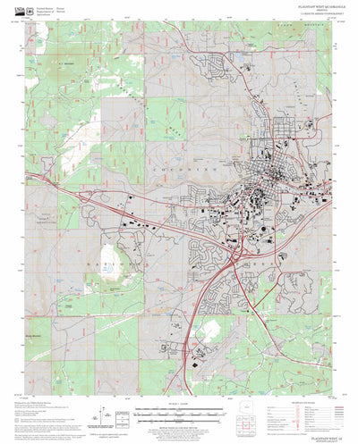 US Forest Service - Topo Flagstaff West, AZ FSTopo Legacy digital map