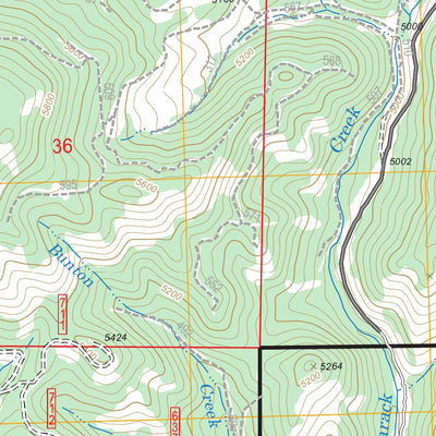 US Forest Service - Topo Flagtail Mountain, OR FSTopo Legacy digital map
