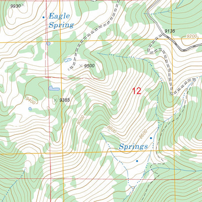 US Forest Service - Topo Flanigan Arch, UT FSTopo Legacy digital map
