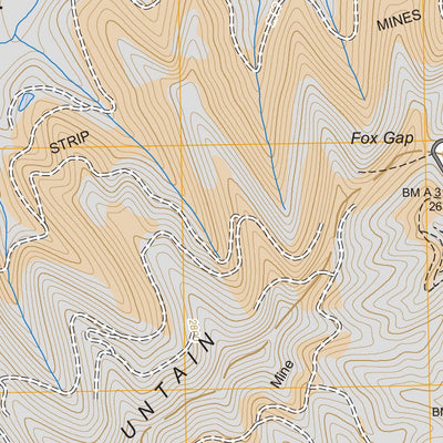 US Forest Service - Topo Flat Gap, VA - KY FSTopo Legacy digital map