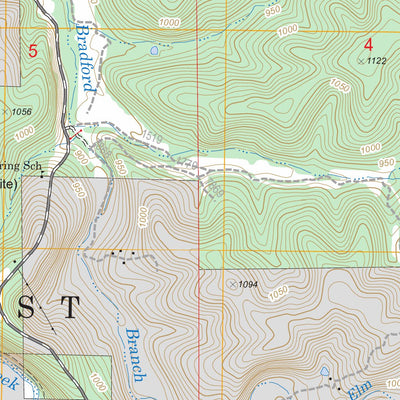 US Forest Service - Topo Flat, MO FSTopo Legacy digital map
