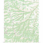 US Forest Service - Topo Flat Ridge, UT FSTopo Legacy digital map