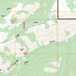 US Forest Service - Topo Flat Ridge, UT FSTopo Legacy digital map