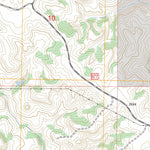 US Forest Service - Topo Flat Rock Butte, ND FSTopo Legacy digital map