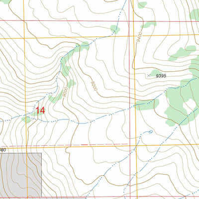 US Forest Service - Topo Flat Top, CO FSTopo Legacy digital map
