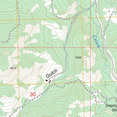US Forest Service - Topo Flatiron Mountain, CO FSTopo Legacy digital map