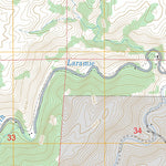US Forest Service - Topo Fletcher Park, WY FSTopo Legacy digital map