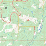 US Forest Service - Topo Fletcher Peak, WY - CO FSTopo Legacy digital map