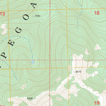 US Forest Service - Topo Flint Mountain, MT FSTopo Legacy digital map