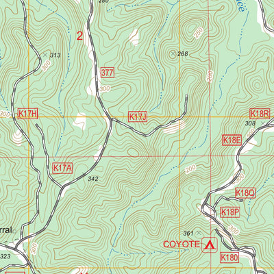 US Forest Service - Topo Flora, LA FSTopo Legacy digital map