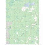 US Forest Service - Topo Florence SW, WI FSTopo Legacy digital map