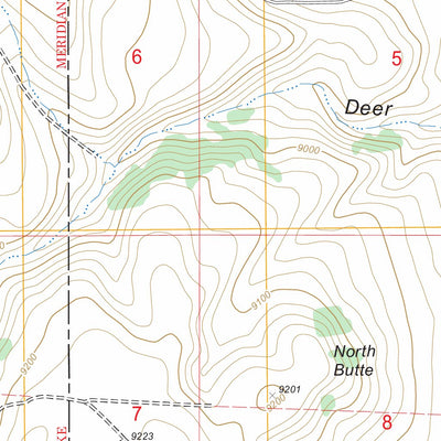 US Forest Service - Topo Flossie Knoll, UT FSTopo Legacy digital map