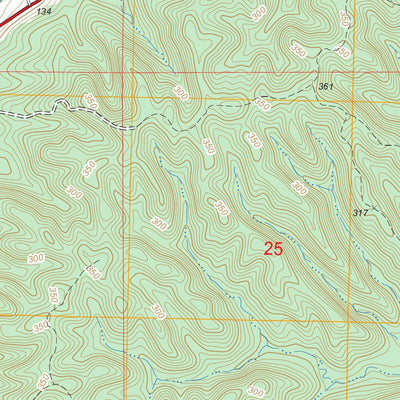 US Forest Service - Topo Floweree, MS FSTopo Legacy digital map