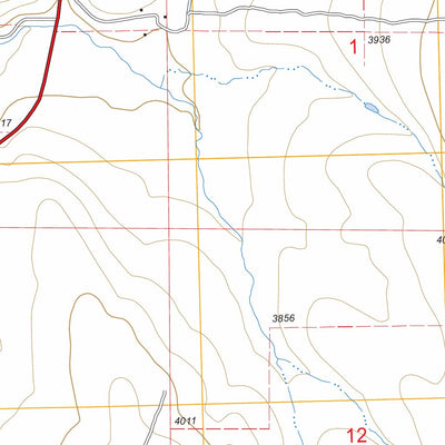 US Forest Service - Topo Flowers Gulch, OR FSTopo Legacy digital map