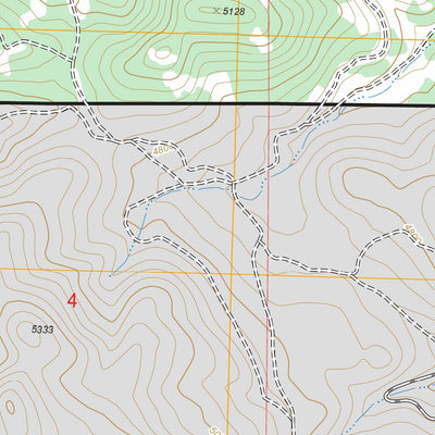 US Forest Service - Topo Foley Butte, OR FSTopo Legacy digital map