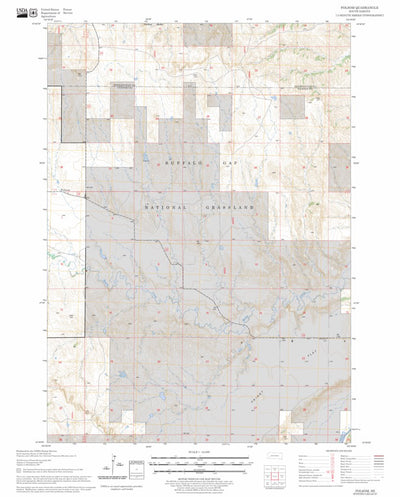 US Forest Service - Topo Folsom, SD FSTopo Legacy digital map