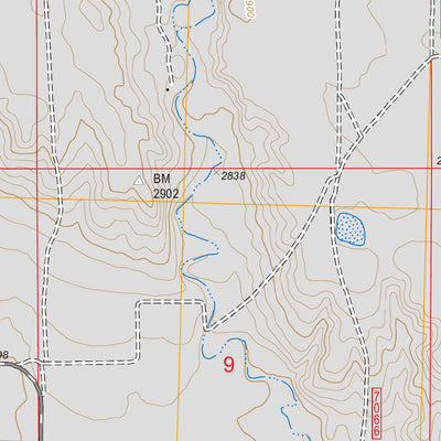 US Forest Service - Topo Folsom, SD FSTopo Legacy digital map