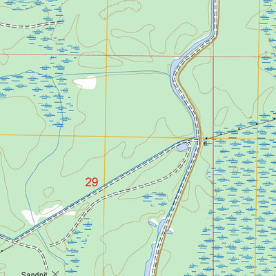 US Forest Service - Topo Forbes Island, FL FSTopo Legacy digital map