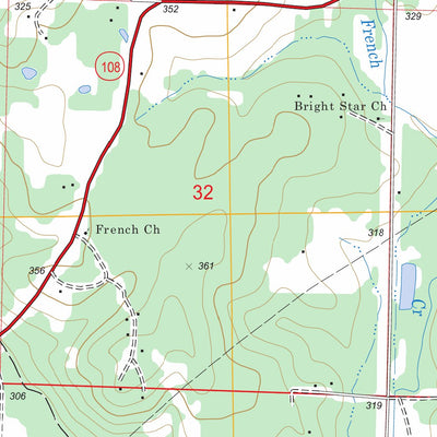 US Forest Service - Topo Foreman, AR - OK FSTopo Legacy digital map