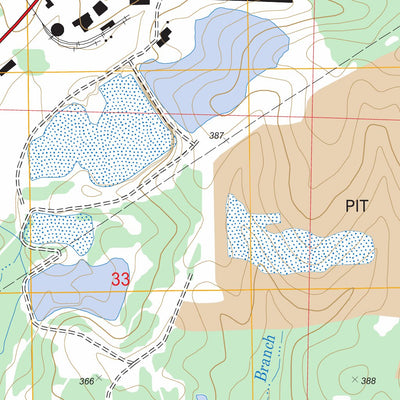 US Forest Service - Topo Foreman, AR - OK FSTopo Legacy digital map