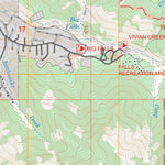 US Forest Service - Topo Forest Falls, CA FSTopo Legacy digital map