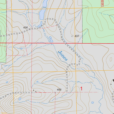 US Forest Service - Topo Forest, MS FSTopo Legacy digital map