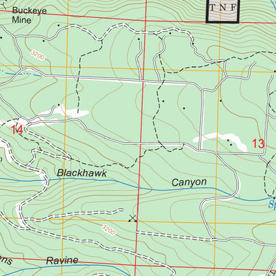 US Forest Service - Topo Foresthill, CA FSTopo Legacy digital map