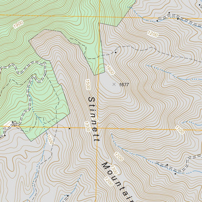 US Forest Service - Topo Forks of Buffalo, VA FSTopo Legacy digital map