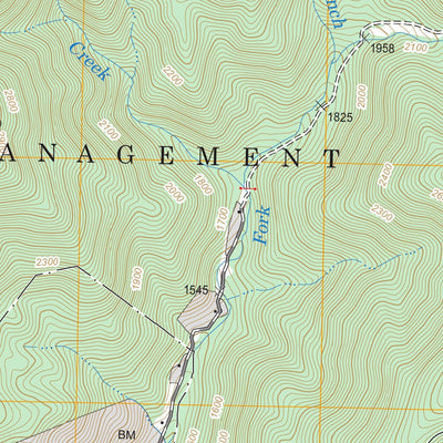 US Forest Service - Topo Forks of Buffalo, VA FSTopo Legacy digital map