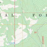 US Forest Service - Topo Forks of Salmon, CA FSTopo Legacy digital map