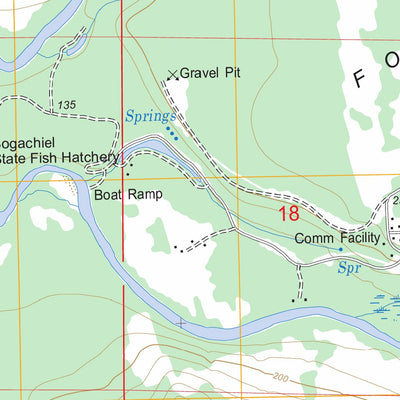US Forest Service - Topo Forks, WA FSTopo Legacy digital map