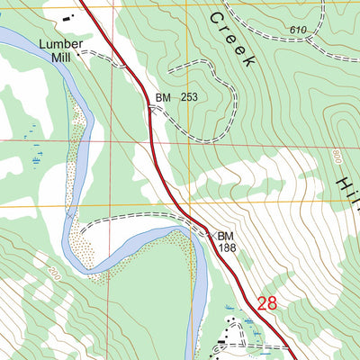 US Forest Service - Topo Forks, WA FSTopo Legacy digital map