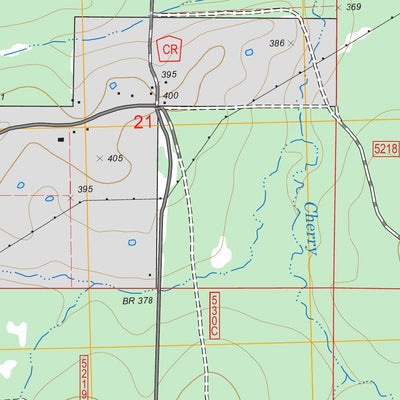 US Forest Service - Topo Forkville, MS FSTopo Legacy digital map