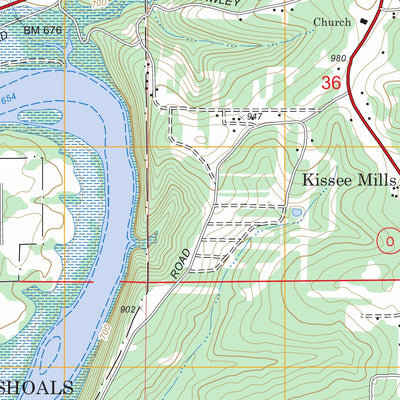 US Forest Service - Topo Forsyth, MO FSTopo Legacy digital map