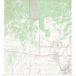 US Forest Service - Topo Fort Bayard, NM FSTopo Legacy digital map