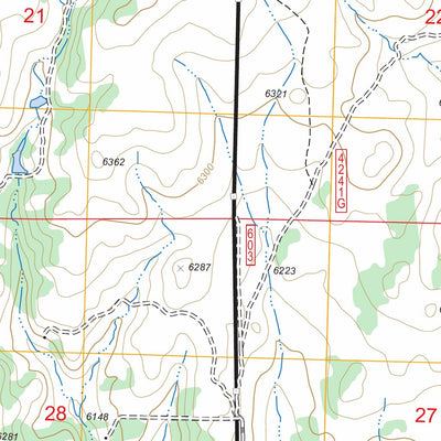 US Forest Service - Topo Fort Bayard, NM FSTopo Legacy digital map
