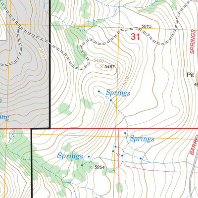US Forest Service - Topo Fort Bidwell, CA FSTopo Legacy digital map