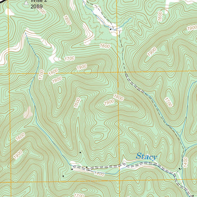 US Forest Service - Topo Fort Blackmore, VA FSTopo Legacy digital map