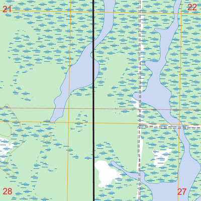 US Forest Service - Topo Fort Gadsden, FL FSTopo Legacy digital map