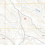 US Forest Service - Topo Fort George Butte, SD FSTopo Legacy digital map