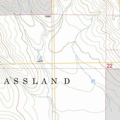 US Forest Service - Topo Fort George Butte SW, SD FSTopo Legacy digital map