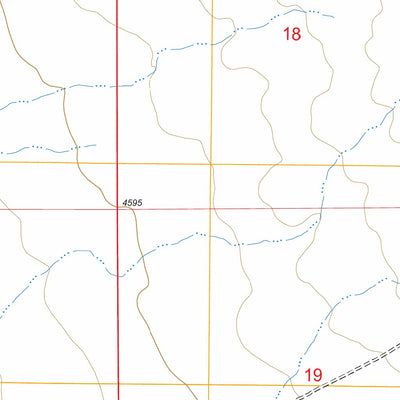 US Forest Service - Topo Fort Grant, AZ FSTopo Legacy digital map