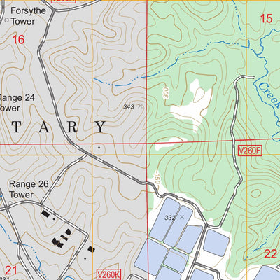 US Forest Service - Topo Fort Polk, LA FSTopo Legacy digital map