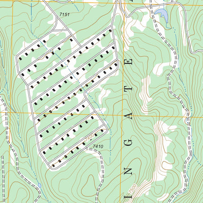 US Forest Service - Topo Fort Wingate, NM FSTopo Legacy digital map