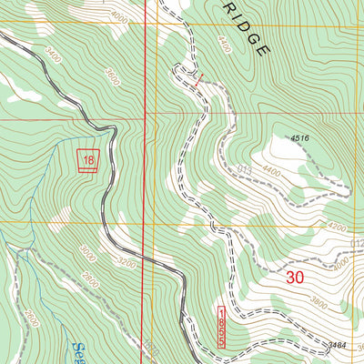 US Forest Service - Topo Fortson, WA FSTopo Legacy digital map
